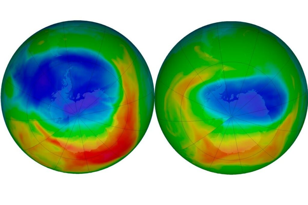 Como anda o buraco da camada de ozônio Maior ou menor greenMe
