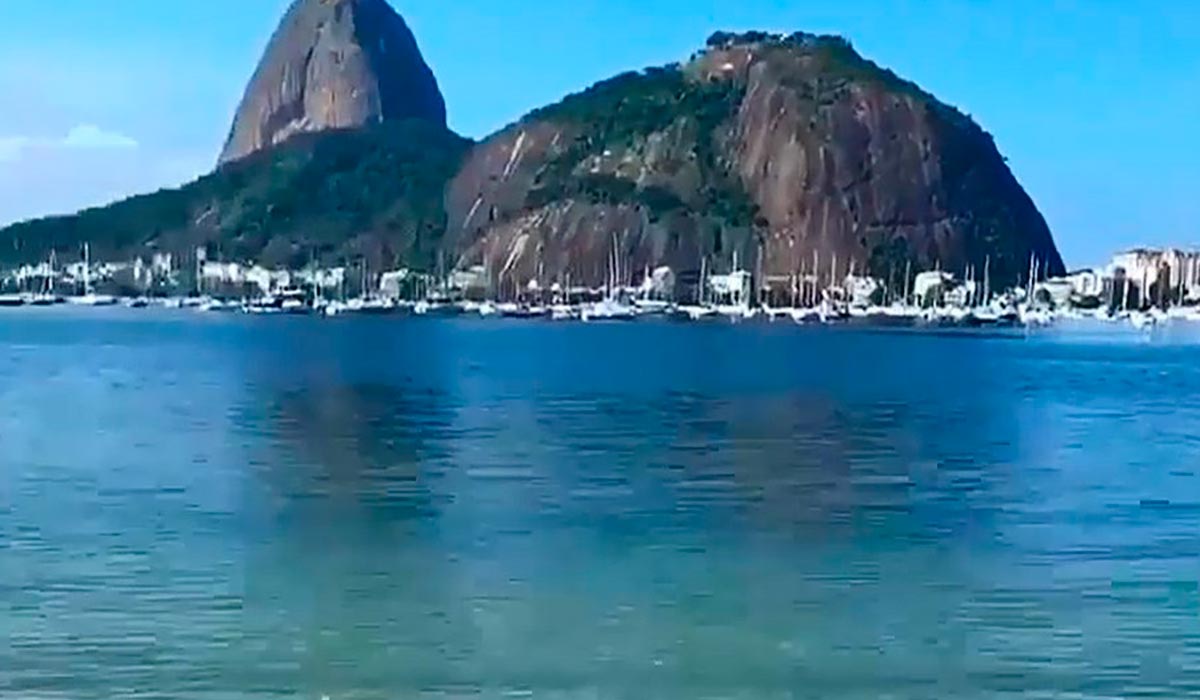 Vídeo da praia do Botafogo com águas limpas viraliza, mas ...