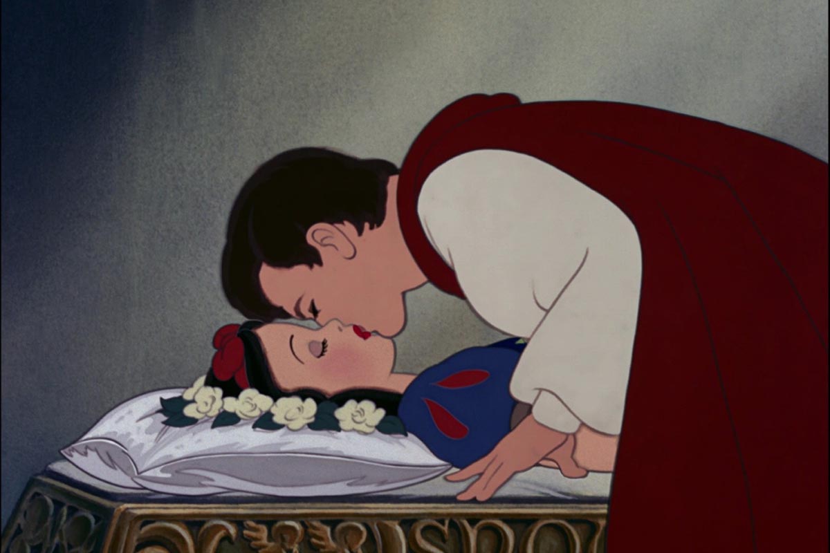 Branca de Neve nunca foi beijada pelo Príncipe Encantado! 