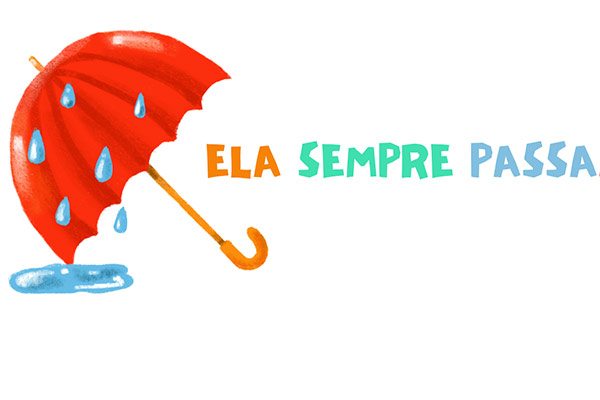 E a chuva, livro de Sabrina Fuhr